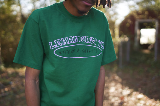 "learn how to" tee